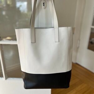 Everlane Two Toned Leather Tote